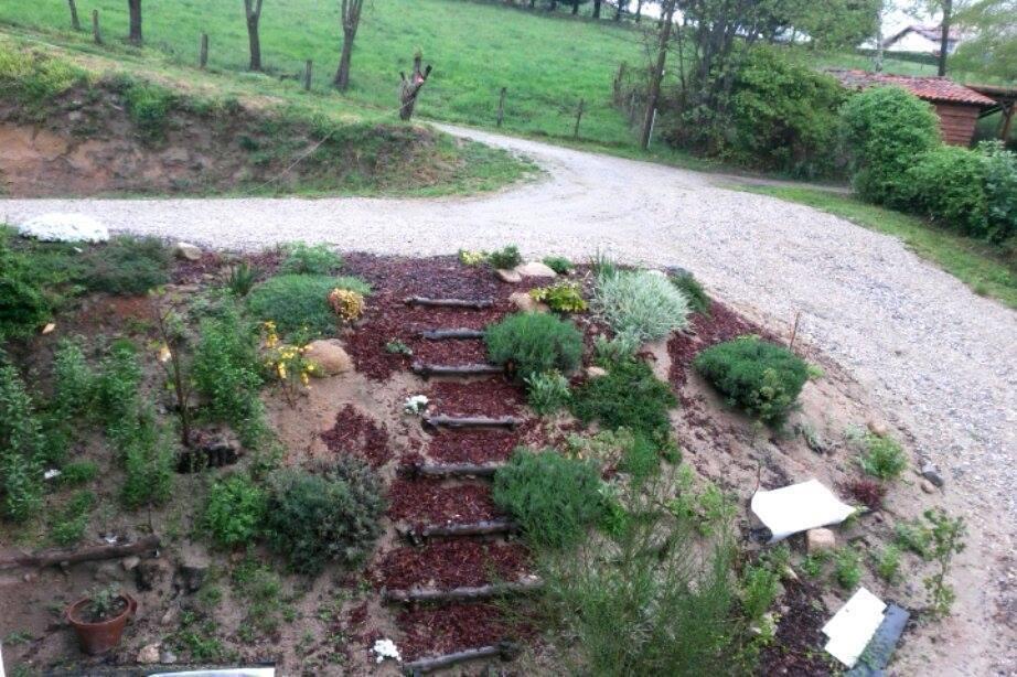 Les Cimes Bed & Breakfast Saint-Pierre-de-Riviere Luaran gambar